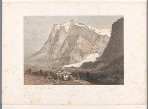 Zicht op Grindelwald