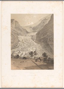 Zicht op de Hoge Grindelwaldgletsjer