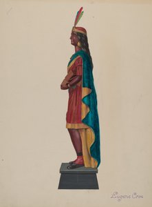 Sigarenwinkel Indiaan door Eugene Croe