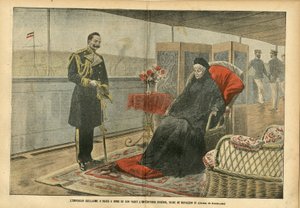 Illustratie van Eugene Damblans (1865-1945) in Le Pelerin door Eugene Damblans