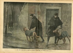 Illustratie van Eugene Damblans (1865-1945) in Le Pelerin door Eugene Damblans