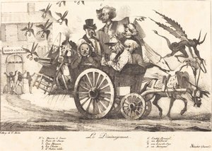 Le Déménagement de la Censure, ca. 1821