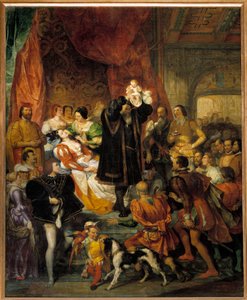 Geboorte van koning Hendrik IV op 13/12/1553 in het kasteel van Pau