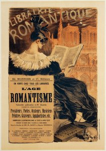 Libraire Romantique, poster door Eugene Samuel Grasset