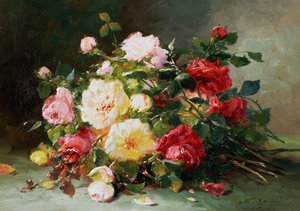 Een boeket rozen