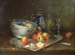 Stilleven met appels
