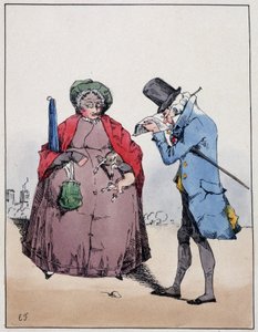 Bourgeois koppel, Jardin du Luxembourg - in "Souvenirs d