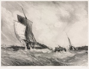 Zes Mariniers: Terugkeer naar de Haven door Eugene Isabey