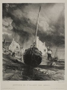Souvenir van St. Valéry-sur-Somme, plaat drie uit Zes Marines