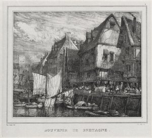 Souvenirs: Souvenir van Bretagne, Plaat 5, 1832