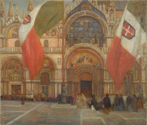 Feestdag in Venetië, ca. 1904
