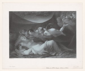 Dromende Psyche door Eugene Leroux