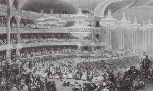 Het grote gemaskerde bal in de Opera