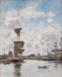 Deauville. Le Bassin, 1884