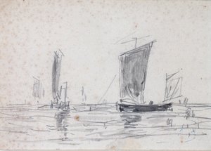 Zeilboten op zee