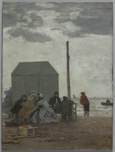 Het strand van Deauville
