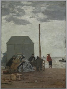 Het strand van Deauville