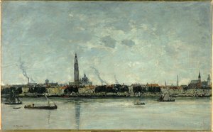 Zicht op Antwerpen
