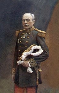 Fernand de Langle de Cary (1849-1927) Franse officier tijdens WO1 (Verdun), foto door Eugene Pirou