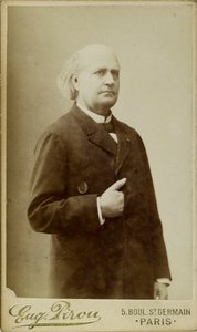 Portret van Leconte de Lisle 1818-1894, ca. 1870
