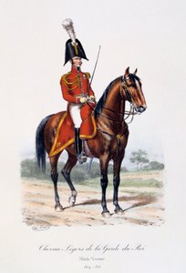 Chevau-Légers de la Garde du Roi, Petite Tenue door Eugene Titeux
