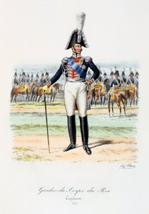 Gardes-du-Corps de Roi, Kapitein door Eugene Titeux