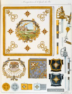 Mousquetaires de la Garde du Roi, Insigne