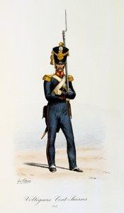 Voltigeurs, Cents-Suisses, 1815