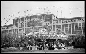 Uitzicht op Coney Island, 1903 door Eugene Wemlinger