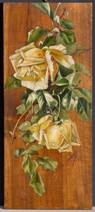 Gele rozen door Eugenio De Giacomi