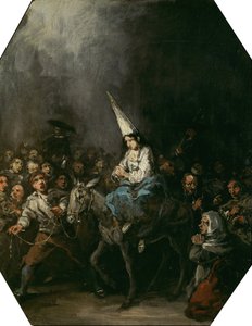 Veroordeeld door de inquisitie, ca. 1860