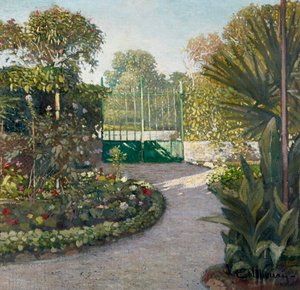 Tuin door Eugenio Olivari
