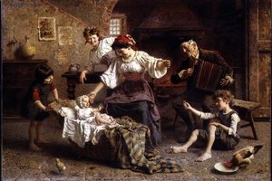 Het middelpunt van de aandacht door Eugenio Zampighi