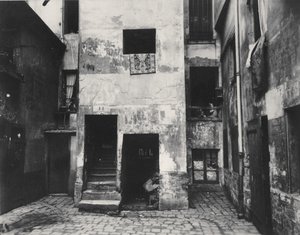 Binnenplaats, 41 rue Broca, Parijs, 5e Arrondissement, 1912
