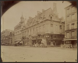 Hotel Mayenne door Eugène Atget