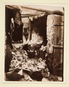 Porte d door Eugène Atget