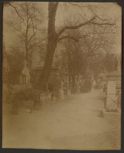 Père Lachaise door Eugène Atget