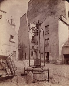 Rue St. Jacques door Eugène Atget