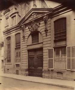 Rue du Regard door Eugène Atget