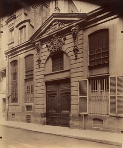 Rue du Regard, 1899 door Eugène Atget