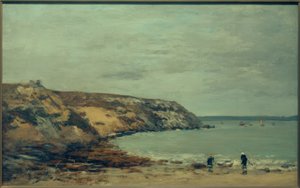 Rade de Brest. Kust van Bindy
