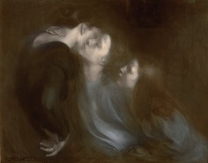 De kus van haar moeder, 1890s