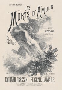 De doden van de liefde door Eugène Carrière