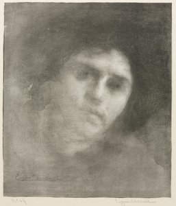 Madame Eugène Carrière grote plaat, 1893