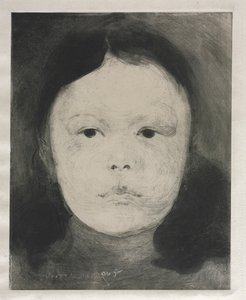 Marguerite Carrière, 1890 door Eugène Carrière
