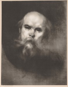 Paul Verlaine, 1896 door Eugène Carrière