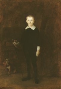 Portret van een Jongen door Eugène Carrière