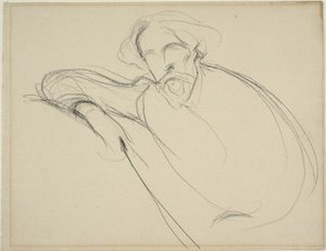 Studie van Alphonse Daudet
