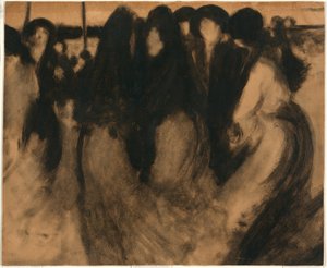 Vrouwen in landschap