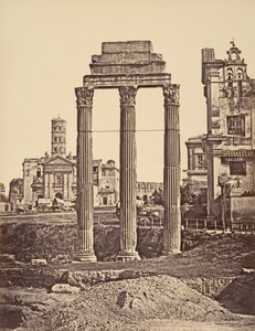 Rovine del Foro, 1848-52 door Eugène Constant